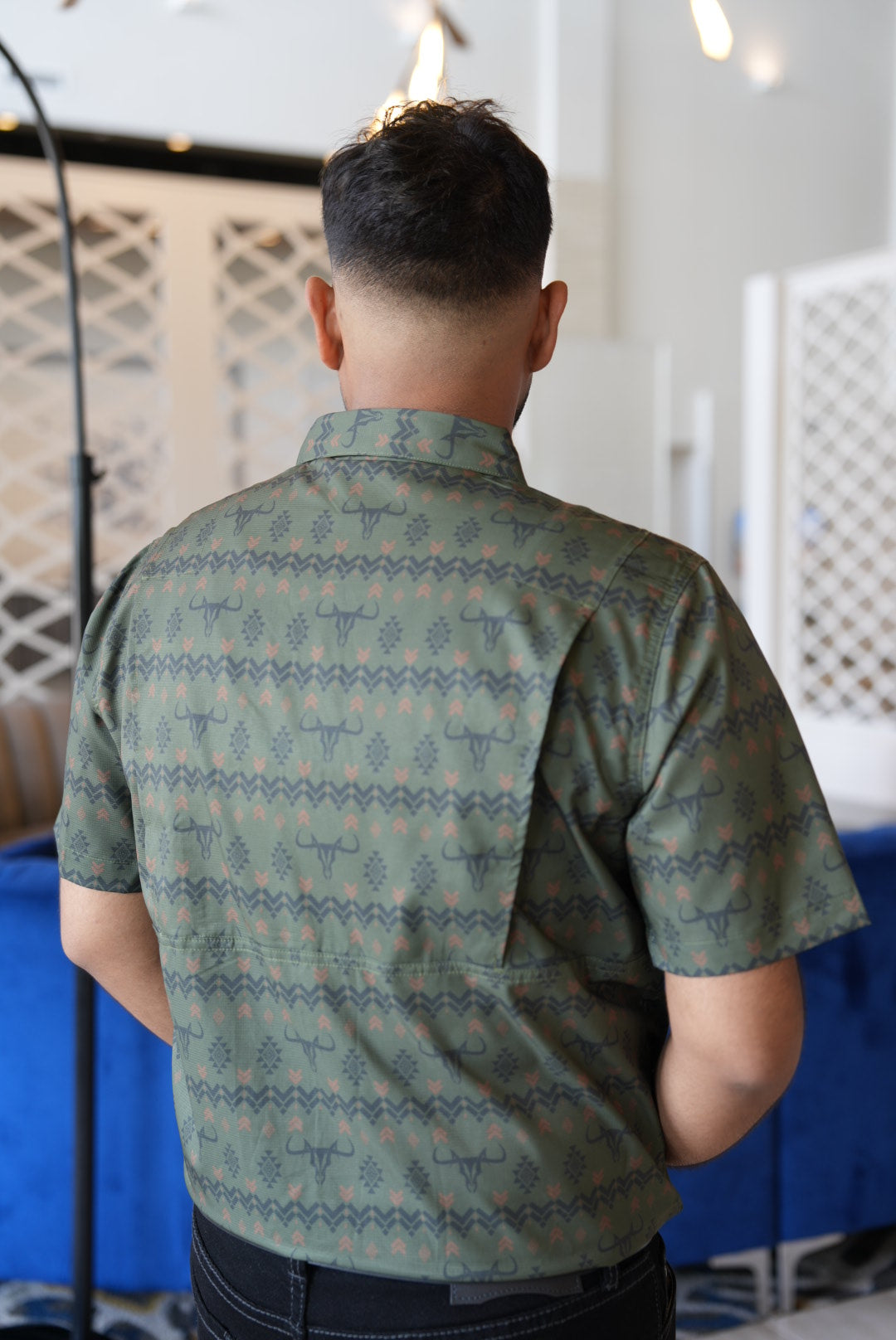 green short sleeve