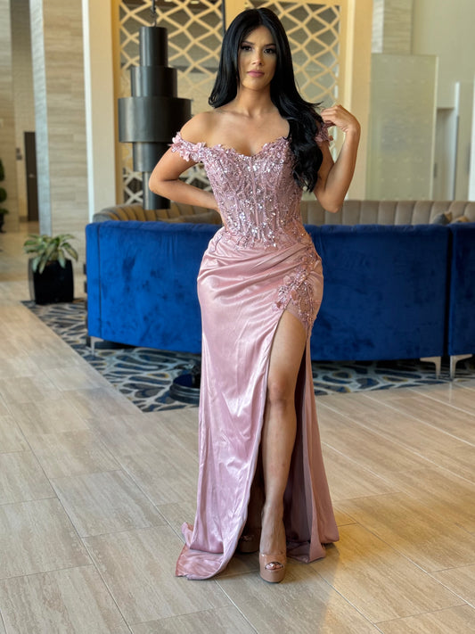 Blush maxi