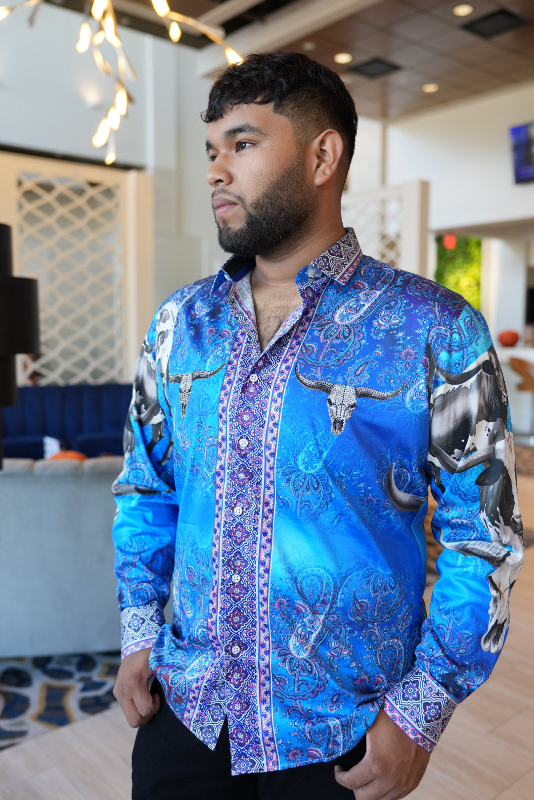 El toro rhinestone shirt