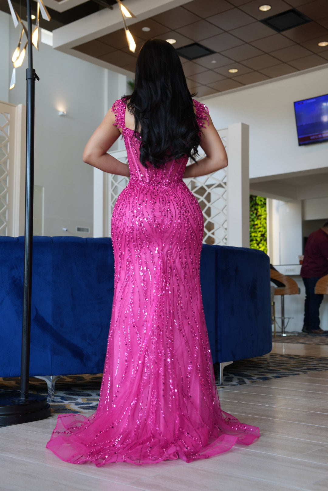 Fuchsia  dress