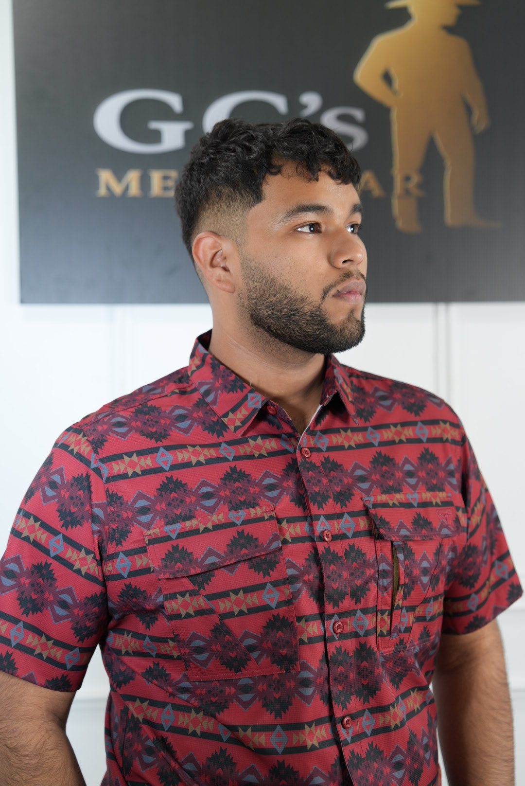 Red short sleeve